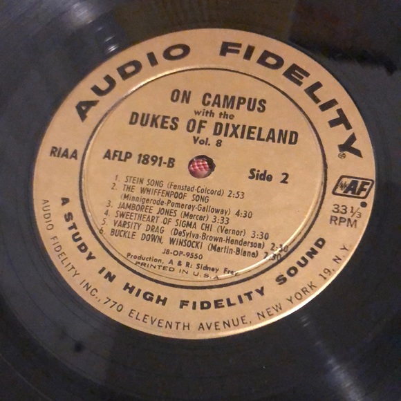 The Dukes Of Dixieland On Campus With... Vinyl Lp '57 - Picture 4 of 7